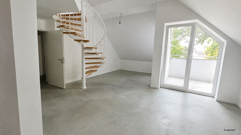 Kapitalanleger:  vermietete Maisonette-Wohnung auf ca. 72 qm mit sonniger großer Terrasse
